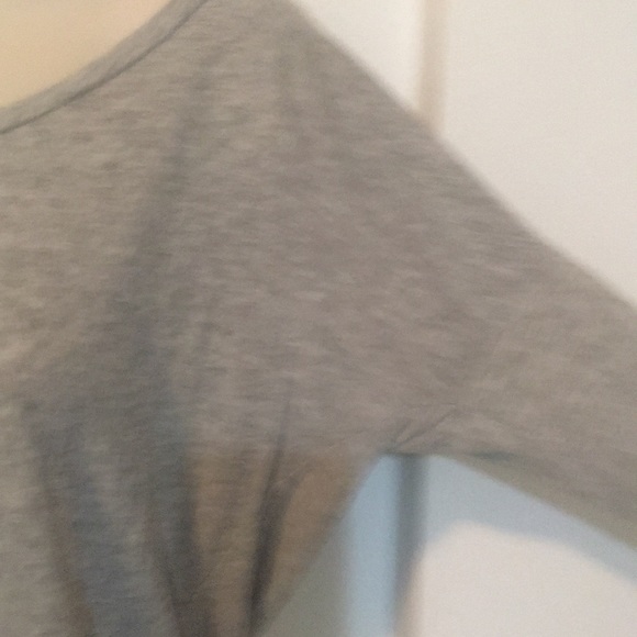 J Crew dolman 3/4 sleeve heathered t-shirt - Picture 1 of 5